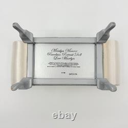 Marilyn Monroe Love Marilyn Porcelain Doll Franklin Mint Bench 2001 A3599