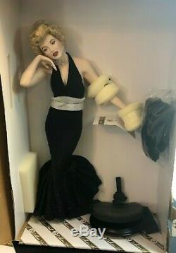 Marilyn Monroe Porcelain Franklin Mint Collector Doll Eternally Marilyn New