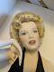 Marilyn Monroe Porcelain Portrait Doll Eternally Marilyn B11e726 Franklin Mint