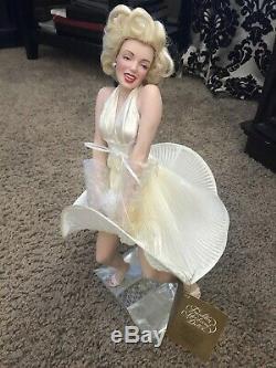 Marilyn Monroe The Seven Year Itch Porcelain Doll By Franklin Mint