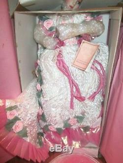 Maryse Nicole Blushing Rose All Porcelain Doll for The Franklin Mint NRFB