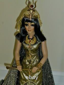 Maryse Nicole Cleopatra Porcelain Doll in Original Box Franklin Mint Retired