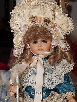 Maryse Nicole Evyett Mein Lieblin Vintage 1990 Full Porcelain Doll Victorian