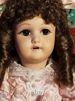 Maryse Nicole Genevieve Mein Lieblin Vintage 1990 Full Porcelain Doll Victorian