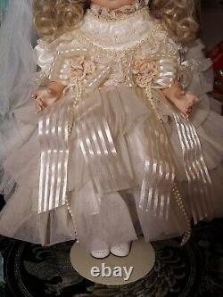 Maryse Nicole Kelly Vintage 1990 Full Porcelain Antique Doll