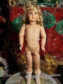 Maryse Nicole Madeline Vintage 1990 Full Body Porcelain Doll Mein Liebling