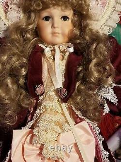Maryse Nicole Mein LieblingVintage 1990 Full Porcelain Doll Antique Victorian