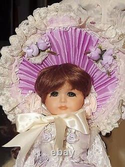 Maryse Nicole jumeau Vintage 1990 Full Porcelain Doll Victorian