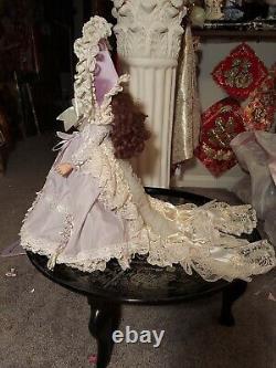 Maryse Nicole jumeau Vintage 1990 Full Porcelain Doll Victorian