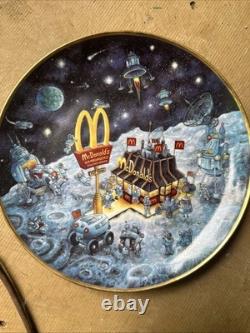 McDonald's Vintage Collector's Plate Franklin Mint'Golden Moments' Design 5/6