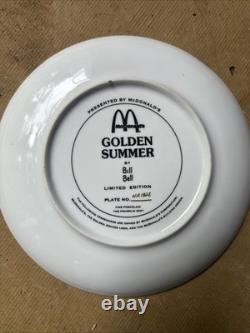 McDonald's Vintage Collector's Plate Franklin Mint'Golden Moments' Design 5/6