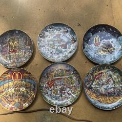 McDonald's Vintage Collector's Plate Franklin Mint'Golden Moments' Design 5/6