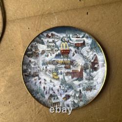 McDonald's Vintage Collector's Plate Franklin Mint'Golden Moments' Design 5/6