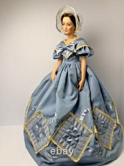 Melanie & Ashley Wilkes Porcelain Dolls Gone With The Wind Collector Set