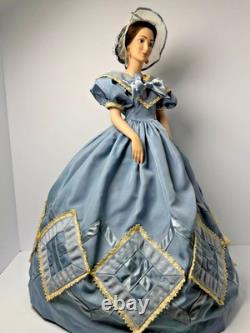 Melanie & Ashley Wilkes Porcelain Dolls Gone With The Wind Collector Set