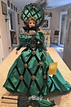Mib Franklin Mint Heirloom Porcelain Doll Doreen Of County Donegal