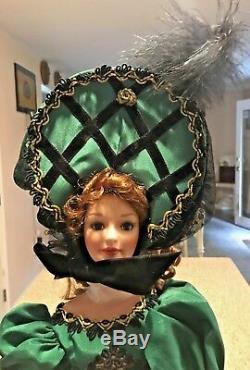 Mib Franklin Mint Heirloom Porcelain Doll Doreen Of County Donegal