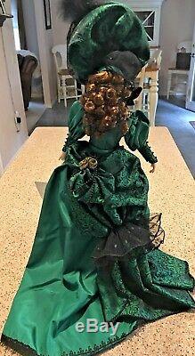 Mib Franklin Mint Heirloom Porcelain Doll Doreen Of County Donegal