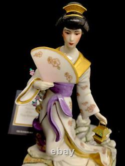 Michiko, Princess of the Plum Blossoms Manabu Saito Franklin Mint in Box