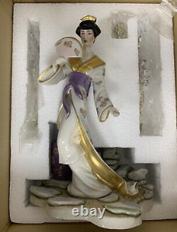 Michiko, Princess of the Plum Blossoms Manabu Saito Franklin Mint in Box