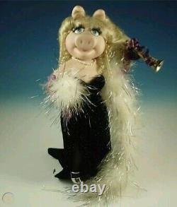 Miss Piggy 2000 Franklin Mint Celebrate With MOI Millenium Limited 3500 W COA