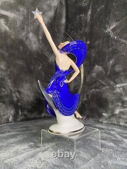 Moonlight In Platinum Franklin Mint 10 Statue Figurine Victoria Oldham 1987