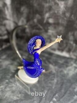 Moonlight In Platinum Franklin Mint 10 Statue Figurine Victoria Oldham 1987
