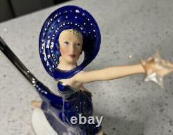 Moonlight In Platinum Franklin Mint 10 Statue Figurine Victoria Oldham 1987
