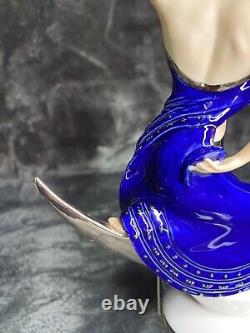 Moonlight In Platinum Franklin Mint 10 Statue Figurine Victoria Oldham 1987