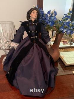 Mrs. O'Hara Gone with the Wind Franklin Mint Porcelain doll Estate Sale