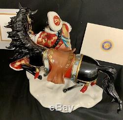 My Spirit Unconquered by Caroline Young Fine Porcelain Figurine Franklin Mint