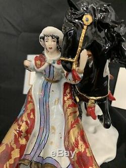 My Spirit Unconquered by Caroline Young Fine Porcelain Figurine Franklin Mint