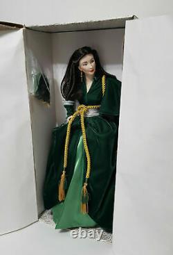 NEW Franklin Mint Scarlett O'Hara Gone With the Wind Golden Tribute Porcelain Doll