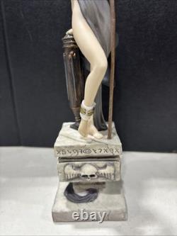 NEW MISTRESS OF DEATH FRANKLIN PORCELAIN SCULPTURE STATUE Limited Brom #329/