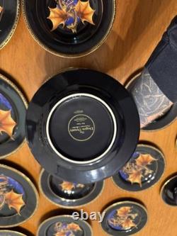 NEW RARE 20 Piece 4 Place Settings Franklin Mint Dragon Dynasty Dinnerware Gold