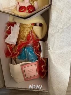 NIB Franklin Mint River of No Return Marilyn Monroe Doll withstand & Shipper