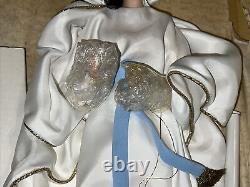NIB New Vintage Franklin Mint Heirloom Dolls Our Lady of Lourdes Porcelain 15