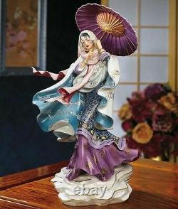 NIB Porcelain CHINESE Maiden Spirit of Love & Sacrifice 13 Rare FRANKLIN MINT