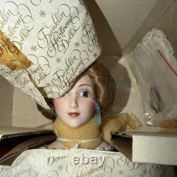 NIB RARE Franklin Mint Renata Porcelain Doll Heirloom Tales Vienna Woods (12753)