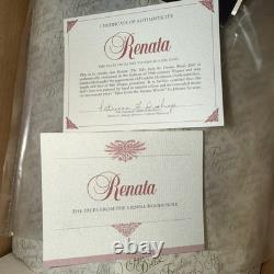 NIB RARE Franklin Mint Renata Porcelain Doll Heirloom Tales Vienna Woods (12753)