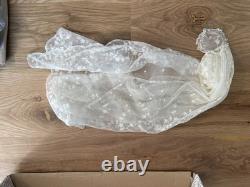 NIB The Jacqueline Kennedy Porcelain Heirloom Bride doll by Franklin Mint