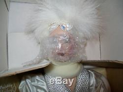 NRFB $400 FRANKLIN MINT DOLL SNOW QUEEN MASQUERADE PORCELAIN 22 by J Reavy