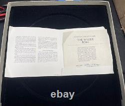 New In Box Andrew Wyeth Bowl Signed Royal Doulton Franklin Mint LE