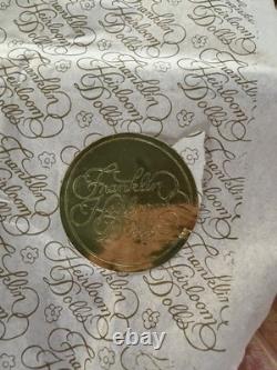 New Vintage Franklin Mint Heirloom Doll Cinderella 1987 20 Porcelain