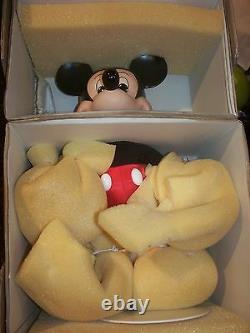 Nib 1990 Disney Doll Mickey Mouse 12 Premier Ed Porcelain Franklin Mint Hallmrk