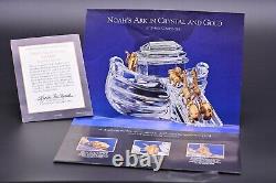 Noah's Ark in Crystal and Gold A Franklin Mint Collectible