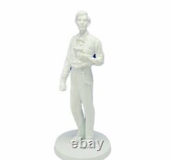 Norman Rockwell figurine Franklin Mint Abraham Lincoln statue sculpture Abe BOX