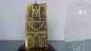 Notre Dame Hermle Franklin Mint Mantel Clock Germany Translucent Dome Skeleton