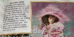 Nrfb $500 Franklin Mint Maryse Nicole Southern Belle Doll 20 All Porcelain +coa