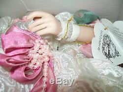 Nrfb Maryse Nicole Southern Belle Doll 20 All Porcelain +coa 1995 Franklin Mint